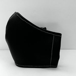 Place Pleather Fabric Face Mask